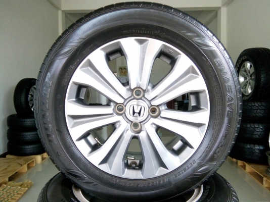 ล้อแม็กฟรีด ขอบ15 4รู100 พร้อมยางดันล็อป EC300+ 185/65R15 ปี15