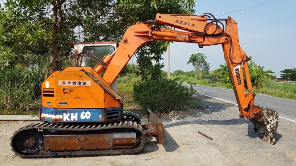 ขายด่วนรถแบคโฮKUBOTAคูโบต้าKH60เทียบเท่าPC60เครื่องคูโบต้า4สูบดับกูแจดีปั่มแรงรถนอกเพิ่งนำเข้ามาใหม่ยังไม่เคยใช้งานในเมืองไทยเลย ขายด่วนรถแบคโฮKUBOTAคูโบต้าKH60เทียบเท่าPC60เครื่องคูโบต้า4สูบดับกูแจดีปั่มแรงรถนอกเพิ่งนำเข้ามาใหม่ยังไม่เคยใช้งานในเมืองไทยเลย