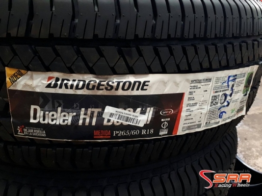 BRIDGESTONE HT684-II 265/60R18 ปี16 เส้นละ 5,500 บาท BRIDGESTONE HT684-II 265/60R18 ปี16 เส้นละ 5,500 บาท