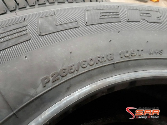 BRIDGESTONE HT684-II 265/60R18 ปี16 เส้นละ 5,500 บาท