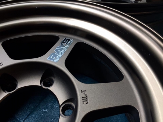 ล้อRays TE37xแท้ Made in Japan 16x8 ออฟ0สภาพสวย สีBRปีเก่า สีเดิมๆญี่ปุ่นทุกวง