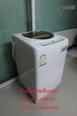 ลดราคา-เครื่องซักผ้า Toshiba 10 กิโล อัตโนมัติ ฝาบน รุ่น AW-B1100GT สภาพใหม่ ผลิต 2557