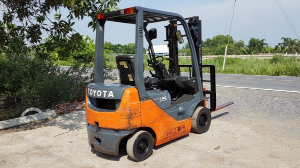 ขายด่วนรถยก TOYOTA 8FG15ยก1.5ตันเสาสูง3เมตรยางตันใหม่4เส้นรถนอกนำเข้ายังไม่เคยใช้งานในเมืองไทยเลย ขายด่วนรถยก TOYOTA 8FG15ยก1.5ตันเสาสูง3เมตรยางตันใหม่4เส้นรถนอกนำเข้ายังไม่เคยใช้งานในเมืองไทยเลย