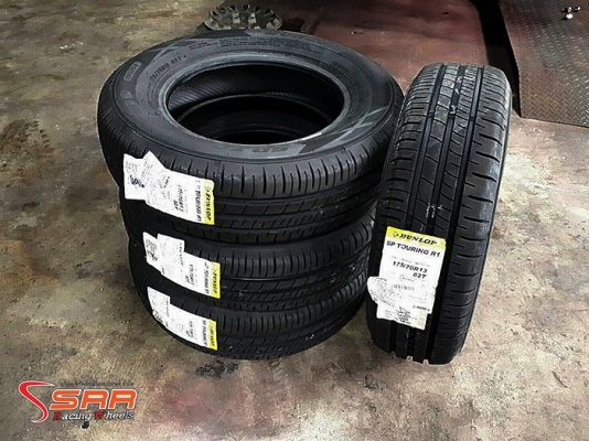 DUNLOP R1 175/70R13 เส้นละ 1,400 บาท DUNLOP R1 175/70R13 เส้นละ 1,400 บาท