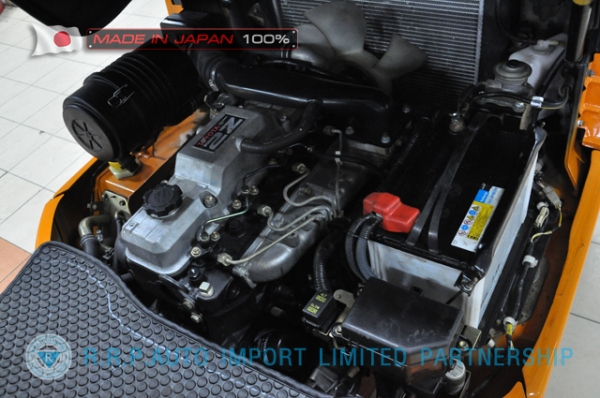 ขายรถโฟล์คลิฟท์มือสอง TOYOTA รุ่น TOYOTA รุ่น 7FD30-18007 นำเข้าจากประเทศญี่ปุ่น 100\% ไม่เคยใช้งานในไทย