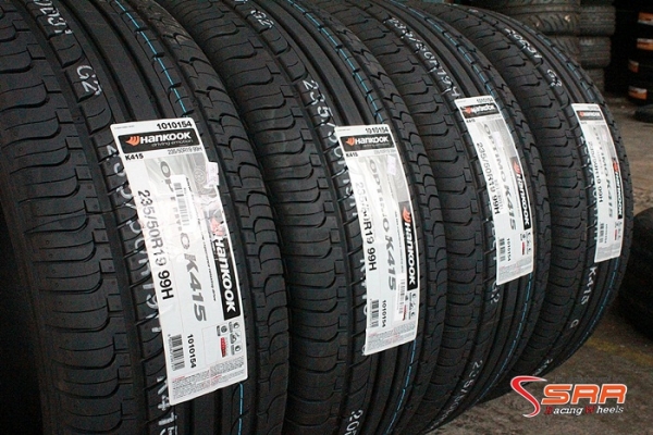 HANKOOK K415 235/50R19 ปี17 เส้นละ 6,500 บาท HANKOOK K415 235/50R19 ปี17 เส้นละ 6,500 บาท