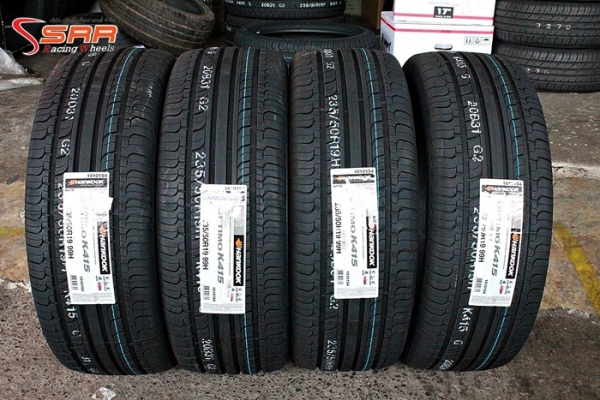 HANKOOK K415 235/50R19 ปี17 เส้นละ 6,500 บาท