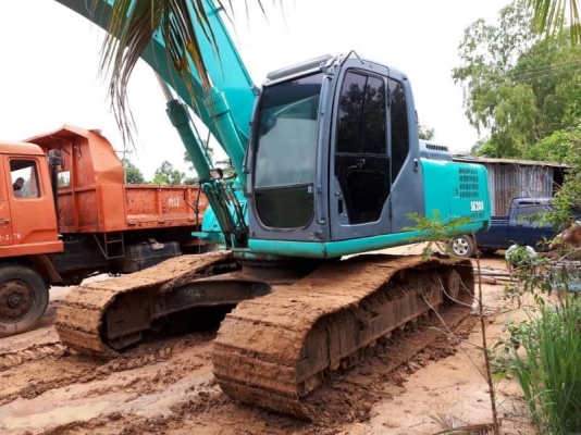 เก่านอก 2 ปี 1,050,000 บาท KOBELCO SK200 MARK 6 YN07 LQC  เครื่องดี ปั้มแรง โช่ใหม่ 2 ข้าง เอวแน่น ไฟฟ้าครบ แอร์เย็น เอกสารอินวอยท์  รถอยู่ มหาสารคาม โทร&amp;ไอดีไลน์ 0610710295
