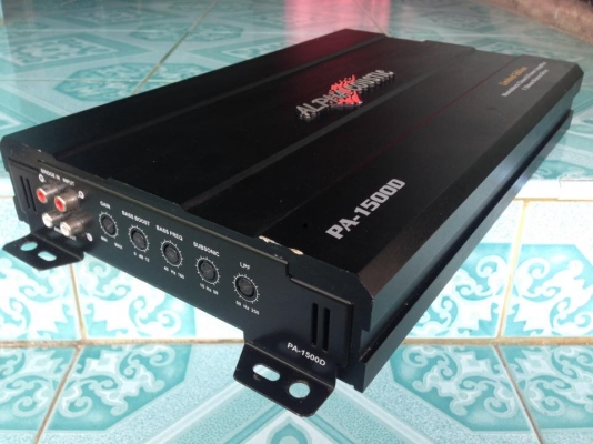 แอมป์คลาสดี ALPHA COUSTIC 1500D มือสองสภาพสวยเดิมๆใช้งานปกติ เบสดุดันดีมาก ขับ10"-12"หล่อว้อยไม่เกิน3"ได้ ขาย 2650 บาท สนใจ0892425454 อยู่สระบุรีส่งได้ แอมป์คลาสดี ALPHA COUSTIC 1500D มือสองสภาพสวยเดิมๆใช้งานปกติ เบสดุดันดีมาก ขับ10"-12"หล่อว้อยไม่เกิน3"ได้ ขาย 2650 บาท สนใจ0892425454 อยู่สระบุรีส่งได้
