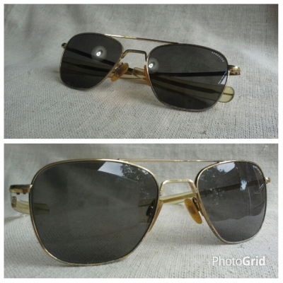 แว่นตาอเมริกันเสืออากาศ ยุค &#039;70s  Original RANDOLPH handmade in USA  ตัวแท้!  จริงใจ - ไม่จิงโจ้!