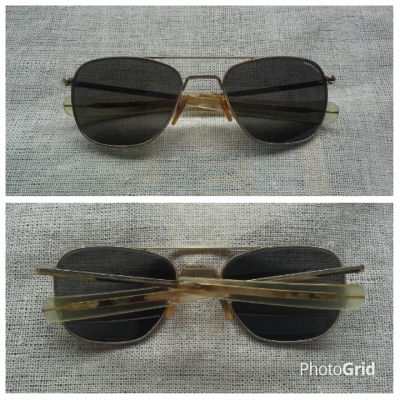 แว่นตาอเมริกันเสืออากาศ ยุค &#039;70s  Original RANDOLPH handmade in USA  ตัวแท้!  จริงใจ - ไม่จิงโจ้!