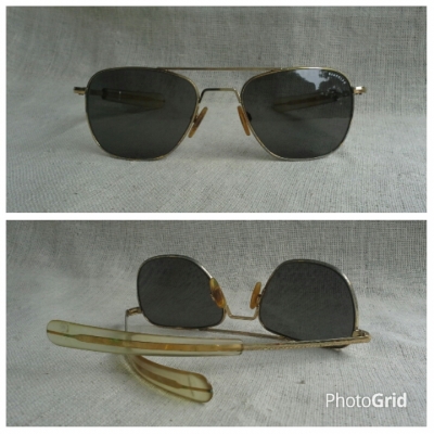 แว่นตาอเมริกันเสืออากาศ ยุค &#039;70s  Original RANDOLPH handmade in USA  ตัวแท้!  จริงใจ - ไม่จิงโจ้!