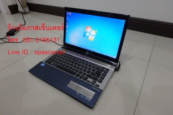 ลดราคา-โน๊ตบุ๊ค Acer Aspire 4830 Core i3-2350U Ram 2G HDD 500GB ที่ชาร์ท กระเป๋า แบตเสื่อม