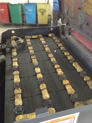 +++ ขายโฟล์คลิฟท์ไฟฟ้านั่งขับ  TOYOTA  5FB15  ขนาด  1.5  ตัน   เสา  3  เมตร   (มี  2  คันครับ)