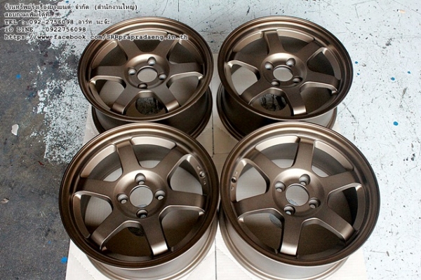 TE37 Autooptions ขอบ15 ET+28 วงละ 2,500 บาท
