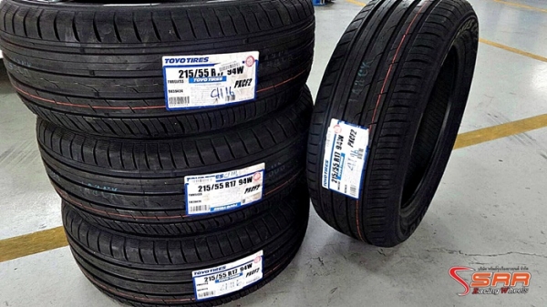 TOYO CF2 215/55R17 ยางญี่ปุ่นราคาพิเศษครับ