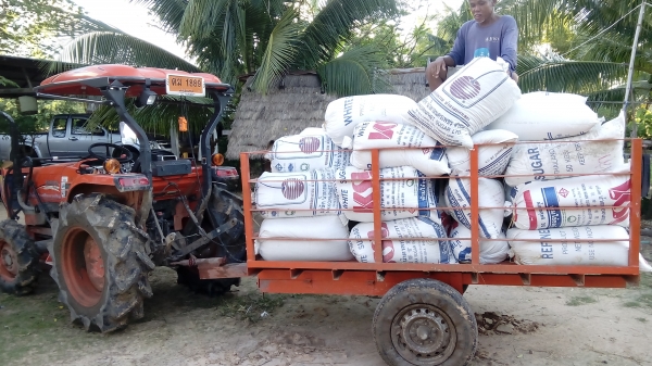 พ่วงรถไถดั้มไฟฟ้า12V.