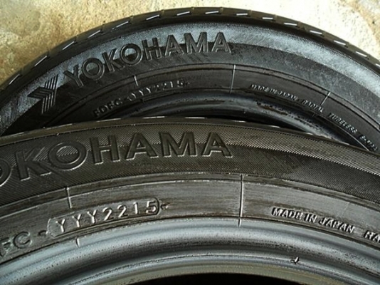 ยาง17 โยโกฮาม่า ญี่ปุ่น225-60-17ลงพื้นปี16