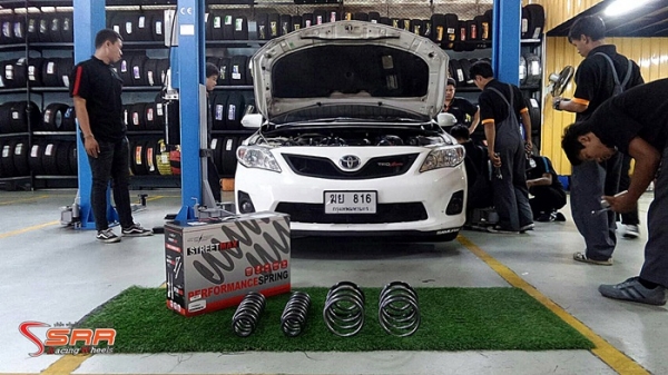 สปริงโหลด SILVER SPORT สำหรับใส่ ALTIS 140 ชุดละ 5,500 บาท