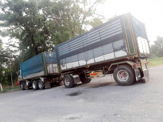 พ่วง 20 ล้อ HINO 2K เครื่องK13D 260 แรง ปี 41 กระบะอลูมิเนียม - แม่ลูก ดั้มอู่สหกิจ ราคา 1.25 ล้าน พ่วง 20 ล้อ HINO 2K เครื่องK13D 260 แรง ปี 41 กระบะอลูมิเนียม - แม่ลูก ดั้มอู่สหกิจ ราคา 1.25 ล้าน