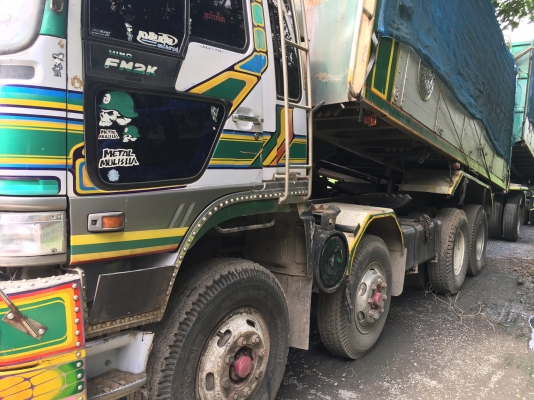 พ่วง 20 ล้อ HINO 2K เครื่องK13D 260 แรง ปี 41 กระบะอลูมิเนียม - แม่ลูก ดั้มอู่สหกิจ ราคา 1.25 ล้าน พ่วง 20 ล้อ HINO 2K เครื่องK13D 260 แรง ปี 41 กระบะอลูมิเนียม - แม่ลูก ดั้มอู่สหกิจ ราคา 1.25 ล้าน