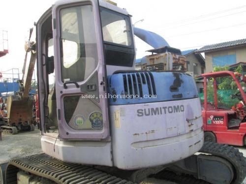 รถขุด SUMITOMO รุ่น SH75U-2 รหัสสินค้า 13001019 เครี่อง 4สูบ 50PS. ติดต่อ 081-8283376  www.nihonmono.com