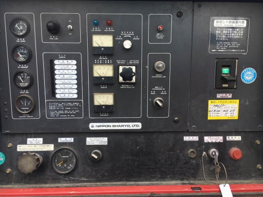 Nippon Sharyo NES-150SHE : เครื่องปั่นไฟ 150kva *Japan โทร. 080-6565422 (หนิง)