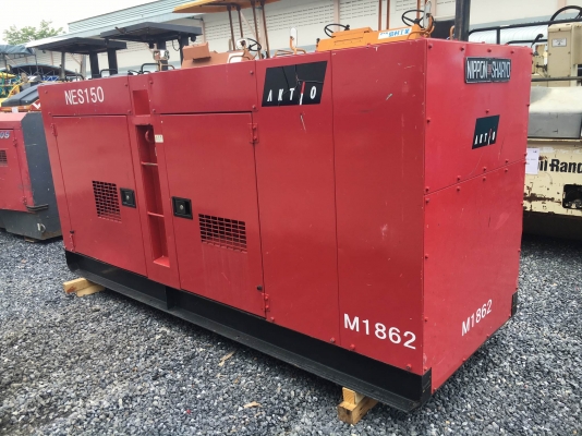 Nippon Sharyo NES-150SHE : เครื่องปั่นไฟ 150kva *Japan โทร. 080-6565422 (หนิง)