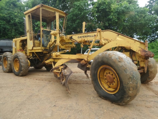 รถเกรด CAT 140G 72V ซีเรียล7496 เอกสารเล่มทะเบียน