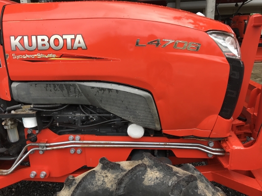 ขายรถไถคูโบต้า #L4708(4WD)2เพลา ใช้งาน 500 ชั่วโมง สภาพสวยพร้อมใช้ค่ะ พร้อมอุปกรณ์ ใบมีดหน้าและผานพรวน ราคา 438,000 บาท #พร้อมส่งฟรีถึงบ้าน โทรสอบถามได้เลยค่ะ 081-9136451 ขอดูรูปทาง Line:Bow6451  เครื่องดี เกียร์ดี ยางดีทั้ง 4 เส้น ตรวจเชคเรียบร้อยค่ะ เล่