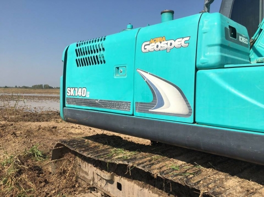 ขายรถขุดแบ็คโคSK140-8ซุปเปอร์ ทำงาน10,586ชม.ช่วงล่างดีเอกสารครบ