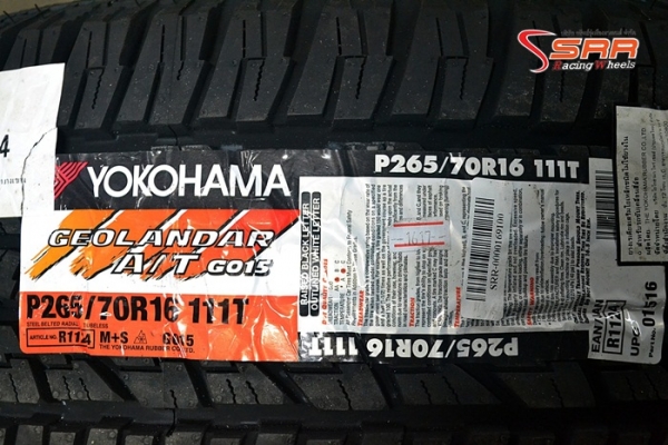 YOKOHAMA GEO:ANDAR A/T G015 265/70R16