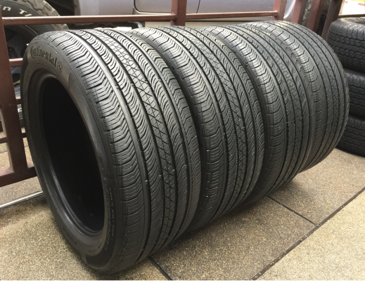 ยาง Continental 245 50 18 กลางปี16 ดอกเต็ม เนื้อนิ่มๆ ใช้ยาว ราคาไม่แพง