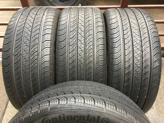 ยาง Continental 245 50 18 กลางปี16 ดอกเต็ม เนื้อนิ่มๆ ใช้ยาว ราคาไม่แพง