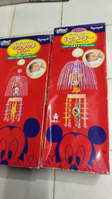 2 กล่อง 400 บ. ส่งฟรี083-2000058  LINE ID: line832923 โมบาย 2 ชุดของใหม่เก่าเก็บจากญี่ปุ่นชุดใช้ถ่านมีเสียงเพลงและหมุนๆ
