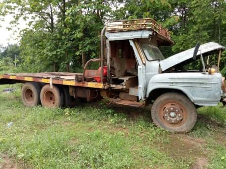 KOMATSU PC 120-5+เทรเลอร์หัวยาว