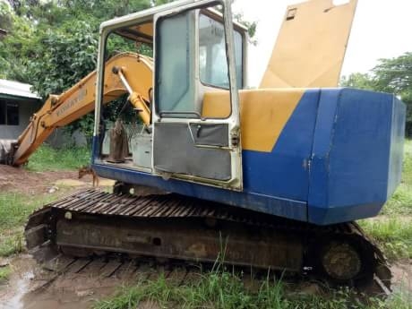 KOMATSU PC 120-5+เทรเลอร์หัวยาว