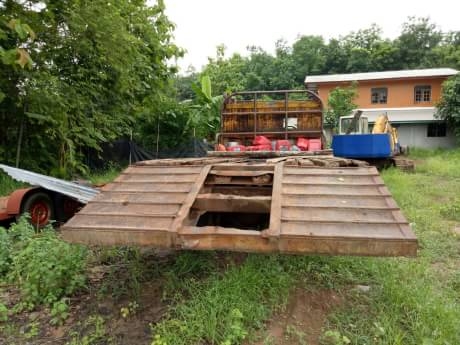 KOMATSU PC 120-5+เทรเลอร์หัวยาว