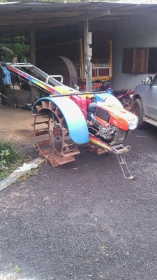 ขายรถไถเดินตามมือสองพร้อมเครื่องคูโบต้า 140แรง สภาพดีพร้อมใช้งาน