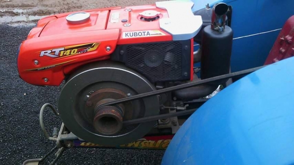 ขายรถไถเดินตามมือสองพร้อมเครื่องคูโบต้า 140แรง สภาพดีพร้อมใช้งาน
