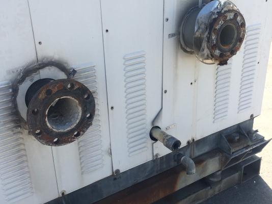 เครื่อง Absorbtion Chiller Heater ยี่ห้อ SANYO มือสองญี่ปุ่น มาครบๆ เดิมๆ ทั้งตู้ ตัวใหญ่และหนักมาก สภาพสวย ขายตามสภาพ ถูกๆ คุ้มๆ ตรงงานใคร หน้าที่ใคร บอกเลยคุ้มสุดๆ ขายไม่แพง