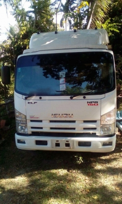 รถอีซูซุ 6 ล้อดั้ม NPR 210 แรงม้า ปี 54. , ( รถวิ่ง 13x,xxx กม. ) สนใจติดต่อ 081 - 6079515