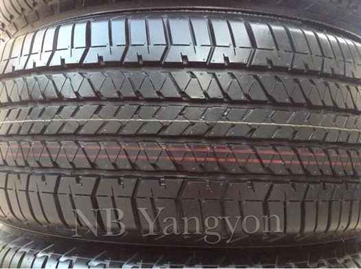 ยาง บริสโตน 265-60-18 ปลายปี 16 ถอดป้ายแดง