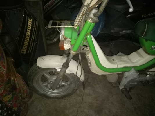 รถป๊อปYamaha50 นำเข้า ใช้เพลาขับ เครื่องติดได้ปกติ