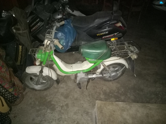 รถป๊อปYamaha50 นำเข้า ใช้เพลาขับ เครื่องติดได้ปกติ