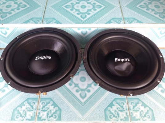 ซับ10นิ้ว Empire ขายคู่ละ 950 บาท ซับ10นิ้ว Empire ขายคู่ละ 950 บาท
