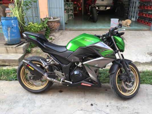 ขายดาวน์ผ่อนน้อย Z300 abs ปี 2016 ขายดาวน์ผ่อนน้อย Z300 abs ปี 2016