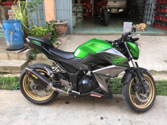 ขายดาวน์ผ่อนน้อย Z300 abs ปี 2016