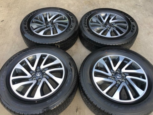 ล้อแม็กพร้อมยาง ขอบ18 Nissan Navara caliber NP300 ล้อแม็กพร้อมยาง ขอบ18 Nissan Navara caliber NP300