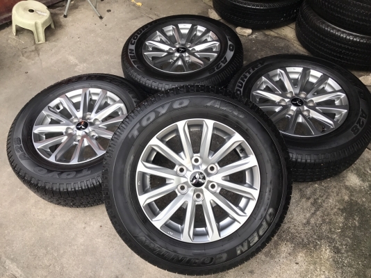 ล้อแม็กพร้อมยางป้ายแดง 245-65-17 มิตซูบิชิ นิวไตรตั้นพลัส